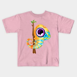 Lizard big eyes Kids T-Shirt